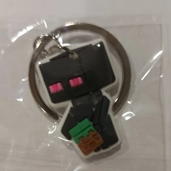 Minecraft 10 Character Keychain Set - Picture 2 of 11